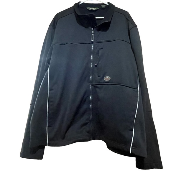 Eddie Bauer Other - Eddie Bauer Fleece Lined Water Repellent Jacket Size XXL Black on Black